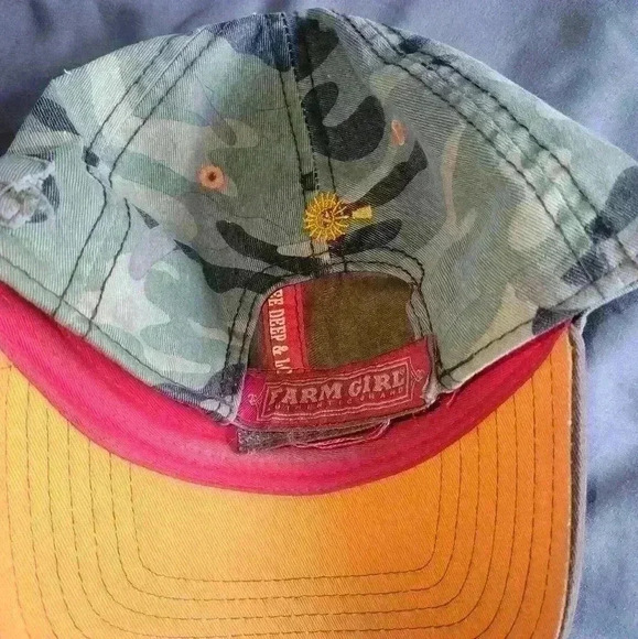 Farm Girl Baseball Hat - Picture 3 of 3